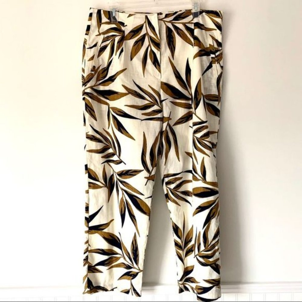 J.O.A. High waisted skinny cropped pants size XL - Picture 3 of 7